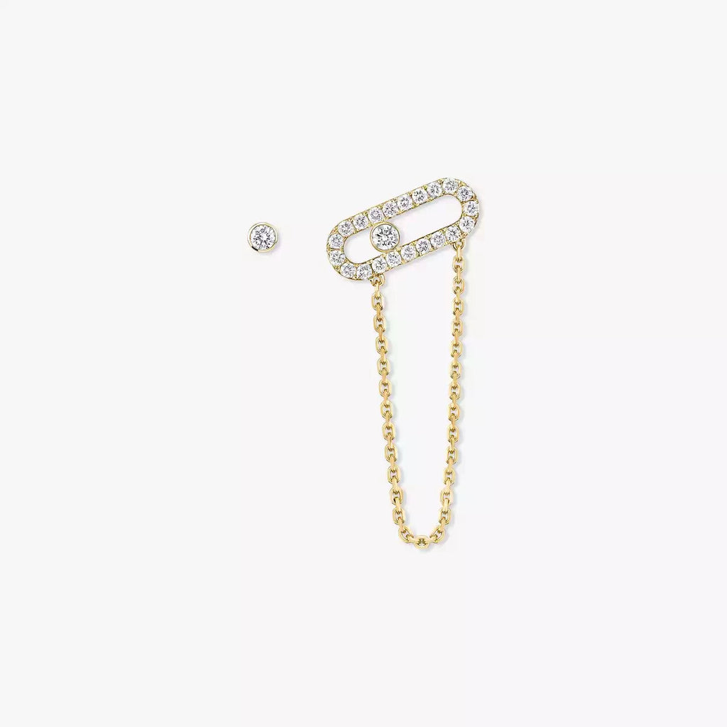 [Lumi Jewels]Move Uno Diamond Earrings