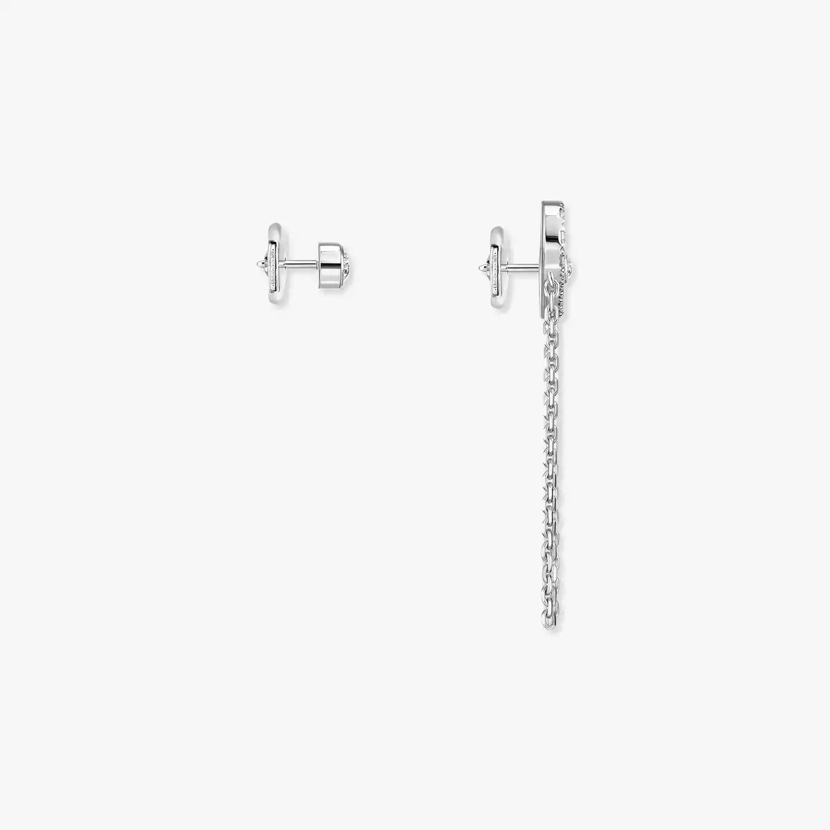 [Lumi]Move Uno Diamond Earrings