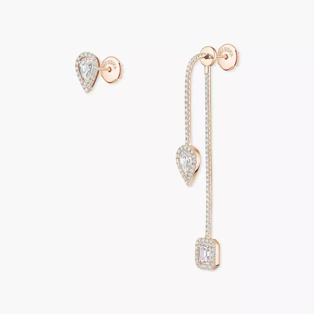 [Lumi Jewels]Diamond Drop Earrings My Twin
