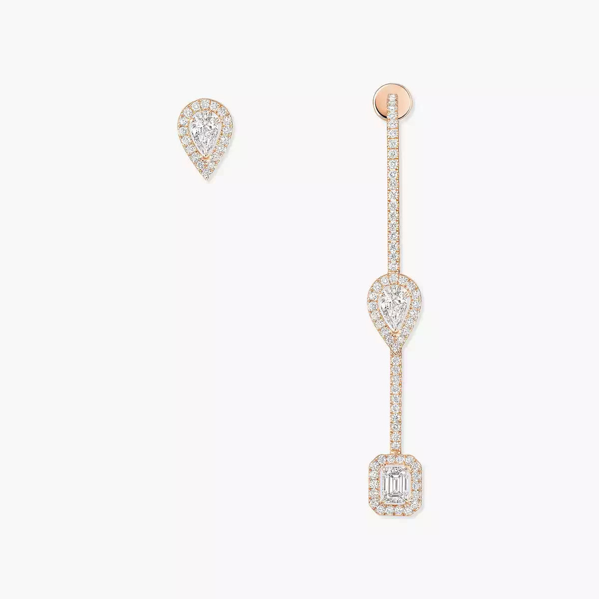 [Lumi Jewels]Diamond Drop Earrings My Twin