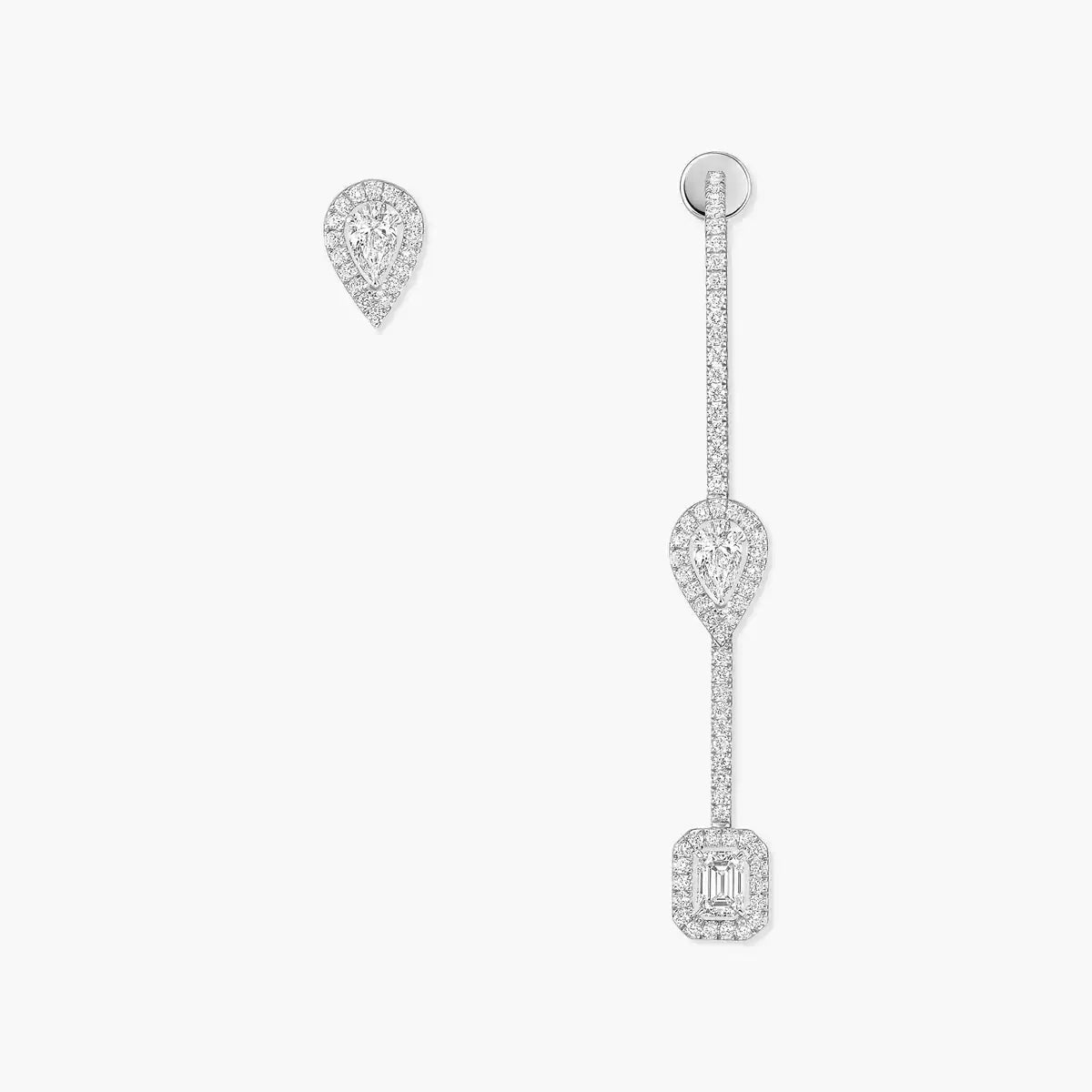 [Lumi Jewels]Diamond Drop Earrings My Twin