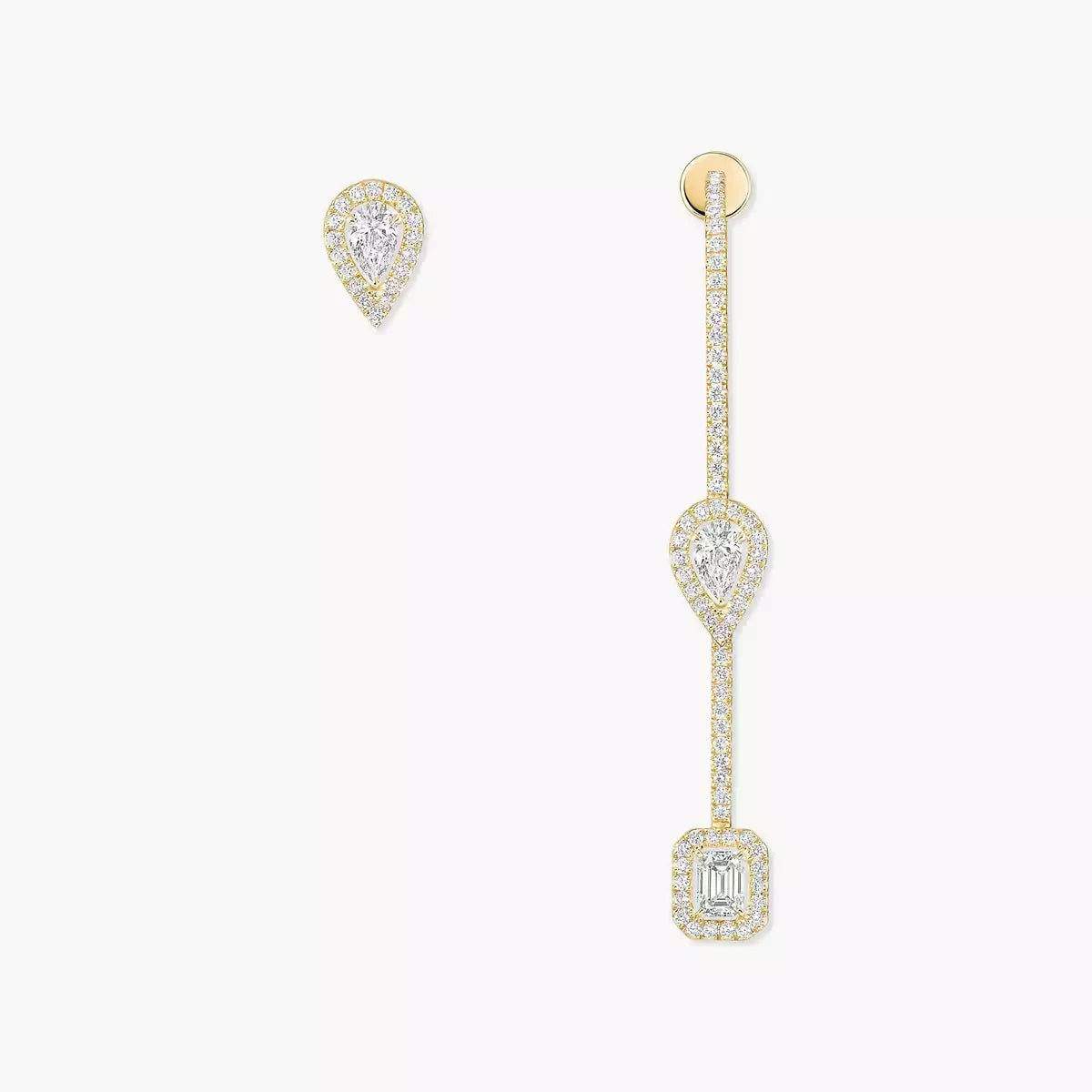 [Lumi Jewels]Diamond Drop Earrings My Twin