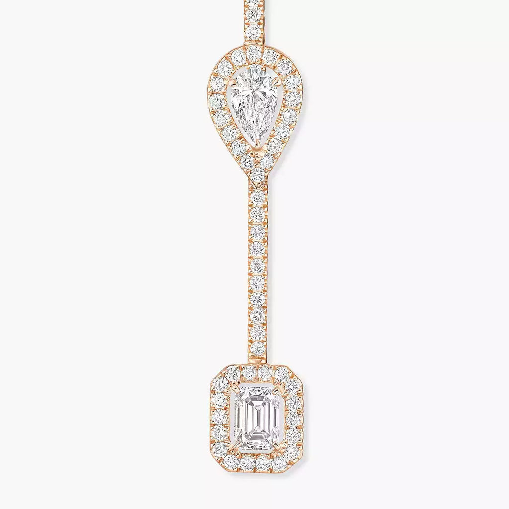 [Lumi Jewels]Diamond Drop Earrings My Twin