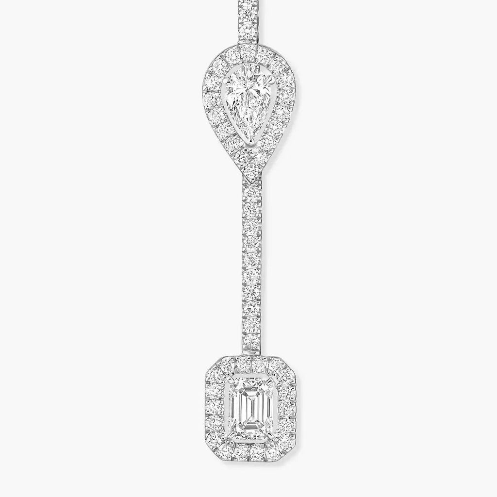 [Lumi Jewels]Diamond Drop Earrings My Twin