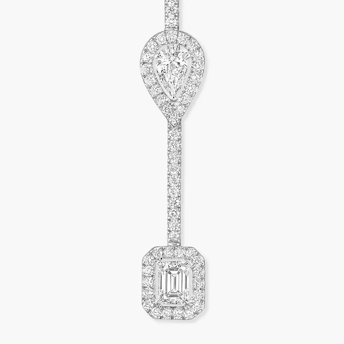 [Lumi]Diamond Drop Earrings My Twin