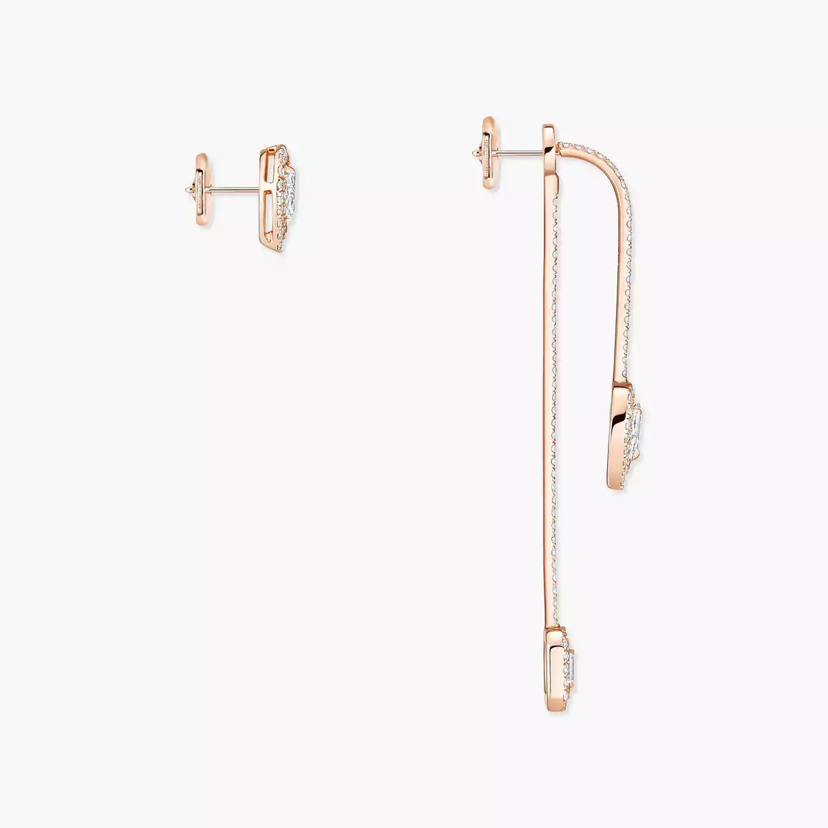[Lumi Jewels]Diamond Drop Earrings My Twin