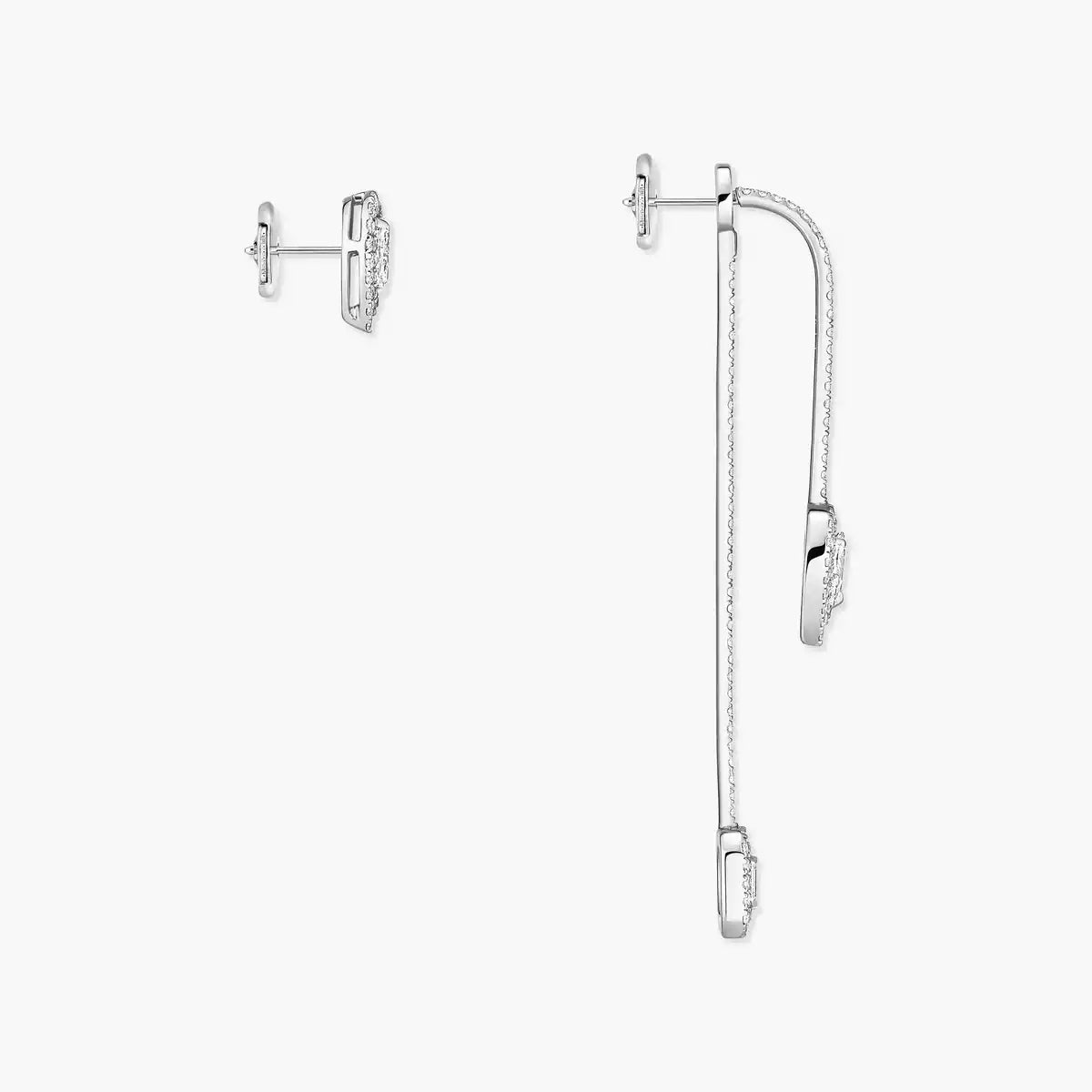 [Lumi Jewels]Diamond Drop Earrings My Twin