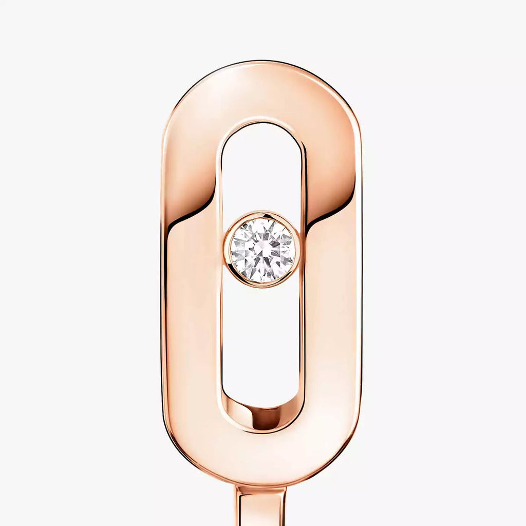 [Lumi Jewels]Diamond Mini Hoop Earrings Move Classique