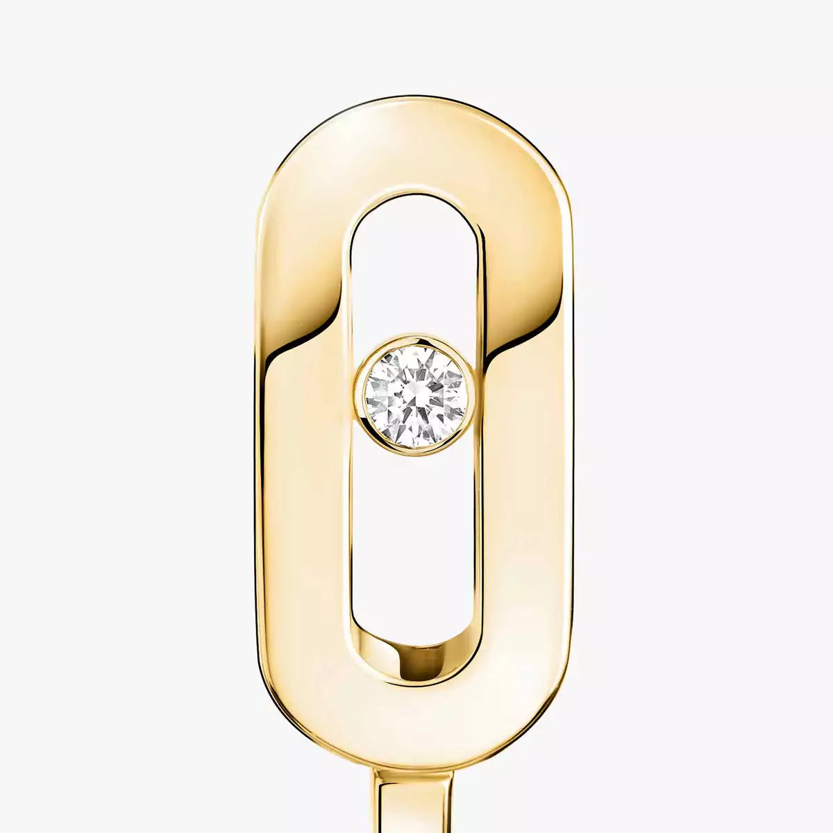 [Lumi Jewels]Diamond Mini Hoop Earrings Move Classique
