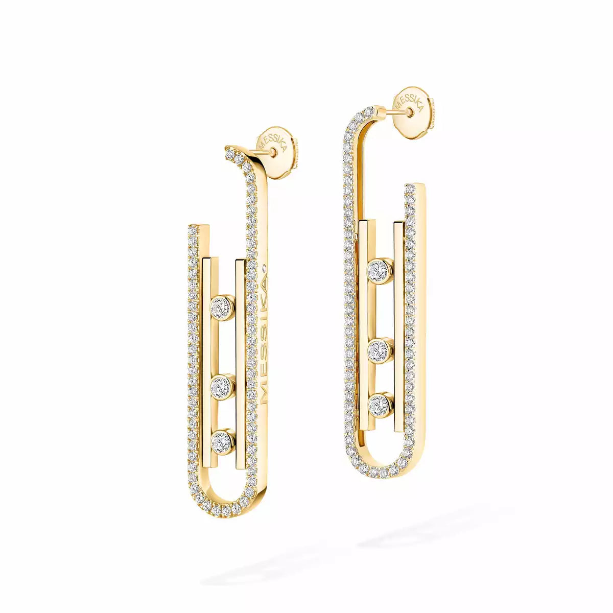 [Lumi Jewels]Diamond Pendant Earrings Move 10Th
