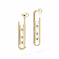 [Lumi]Diamond Pendant Earrings Move 10Th