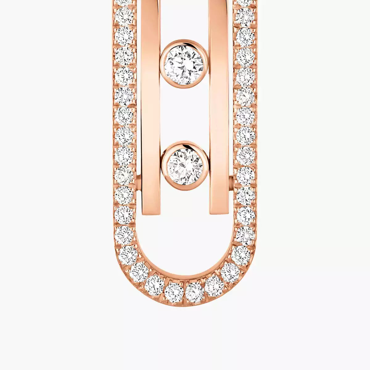 [Lumi]Diamond Pendant Earrings Move 10Th