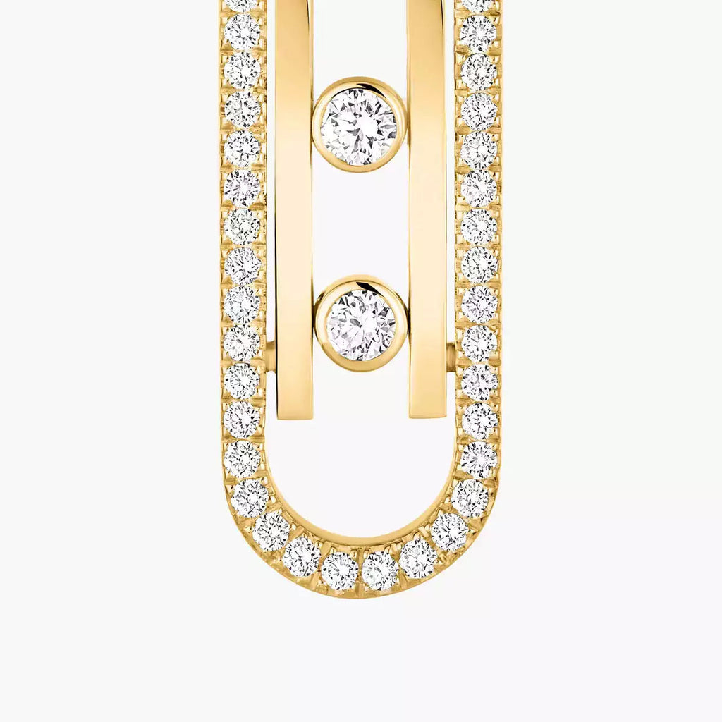 [Lumi]Diamond Pendant Earrings Move 10Th