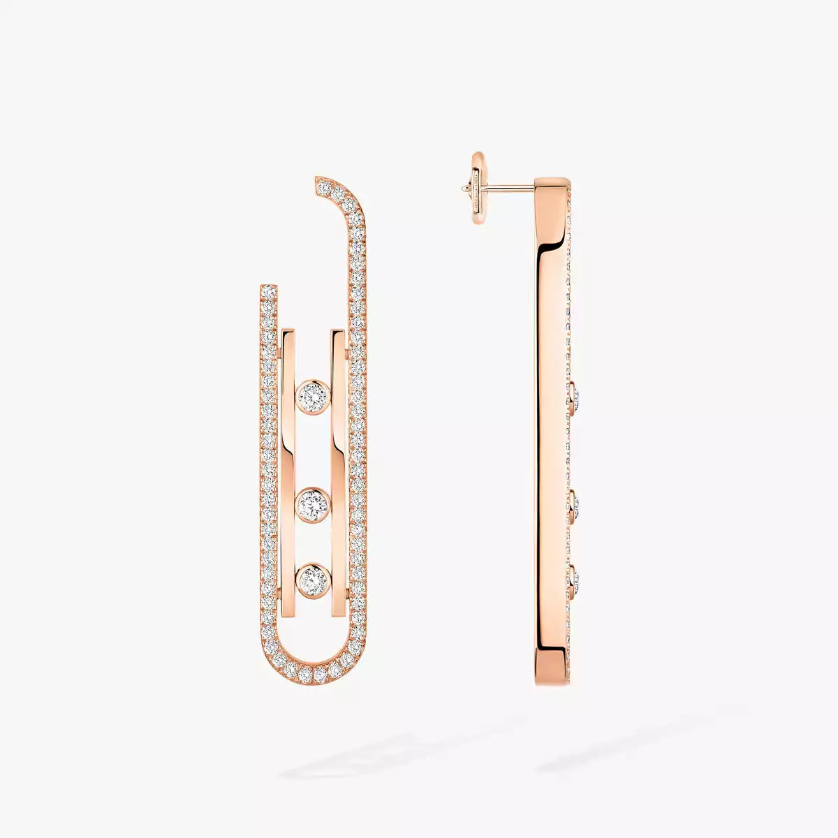 [Lumi Jewels]Diamond Pendant Earrings Move 10Th