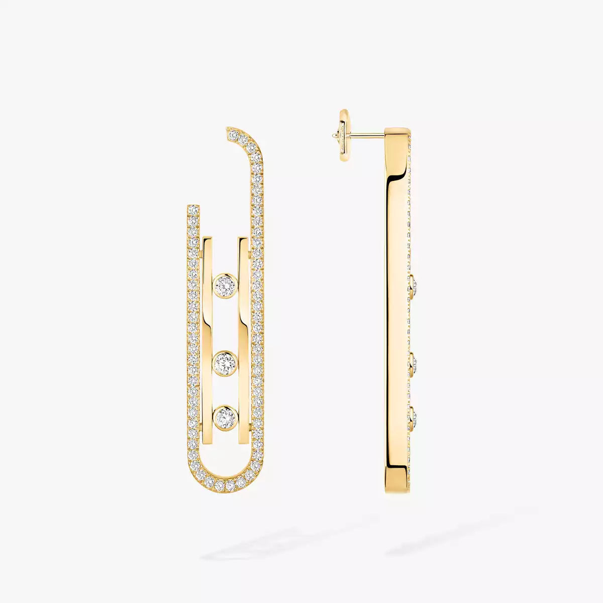 [Lumi Jewels]Diamond Pendant Earrings Move 10Th