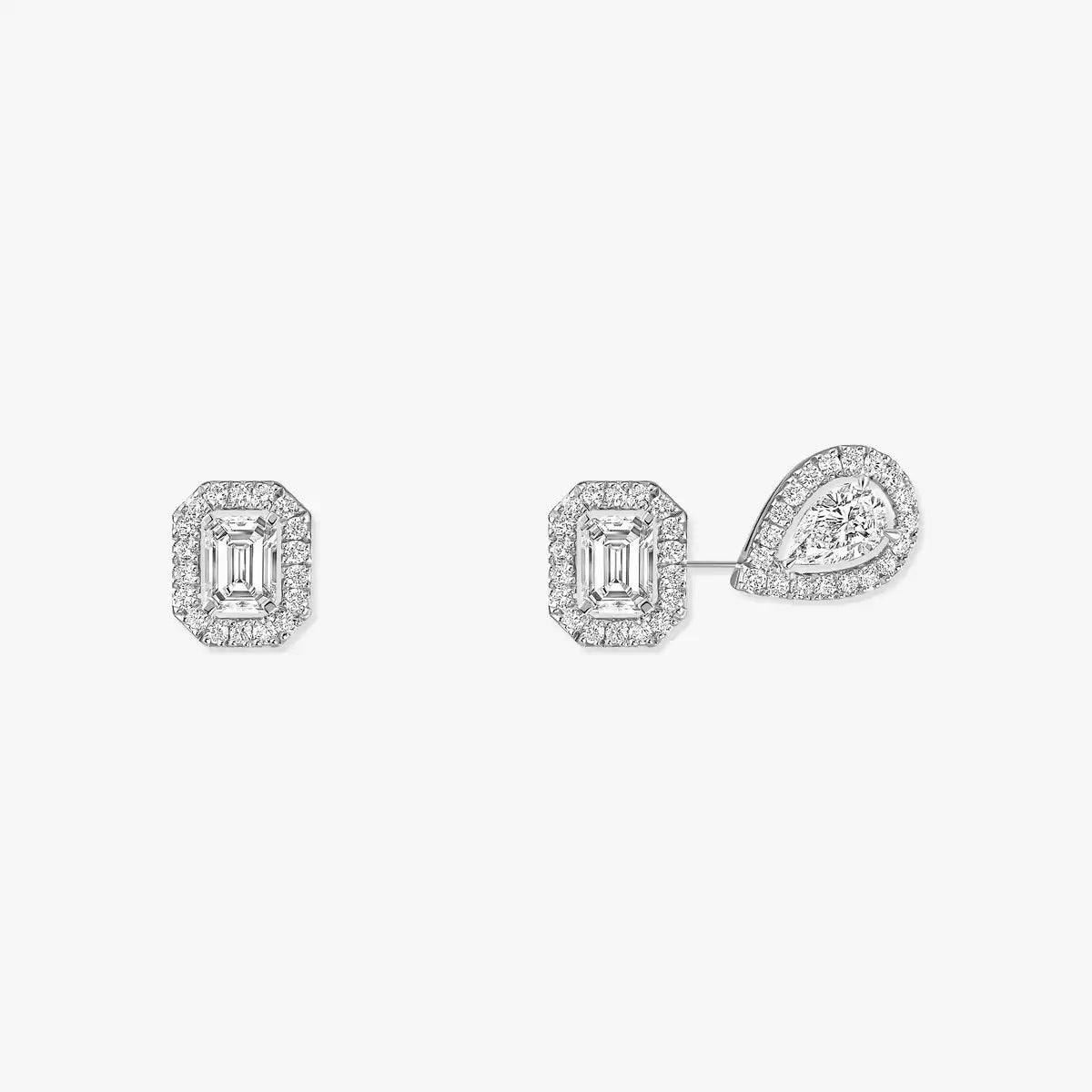 [Lumi]Diamond Earrings 0,10ct My Twin 1+2