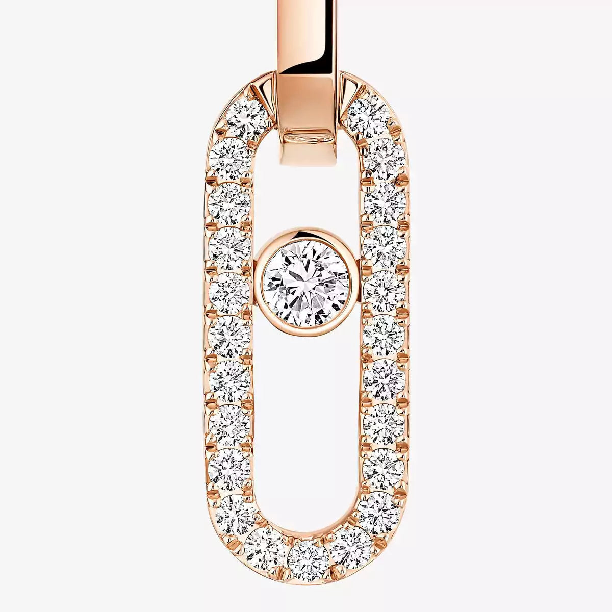 [Lumi Jewels]Move Link Diamond Earrings