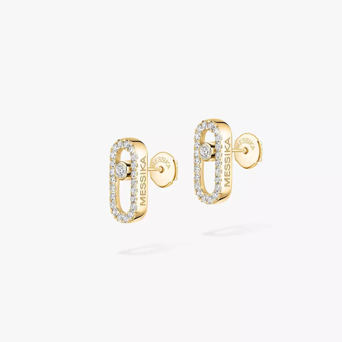 [Lumi Jewels]Move Uno Diamond Earrings
