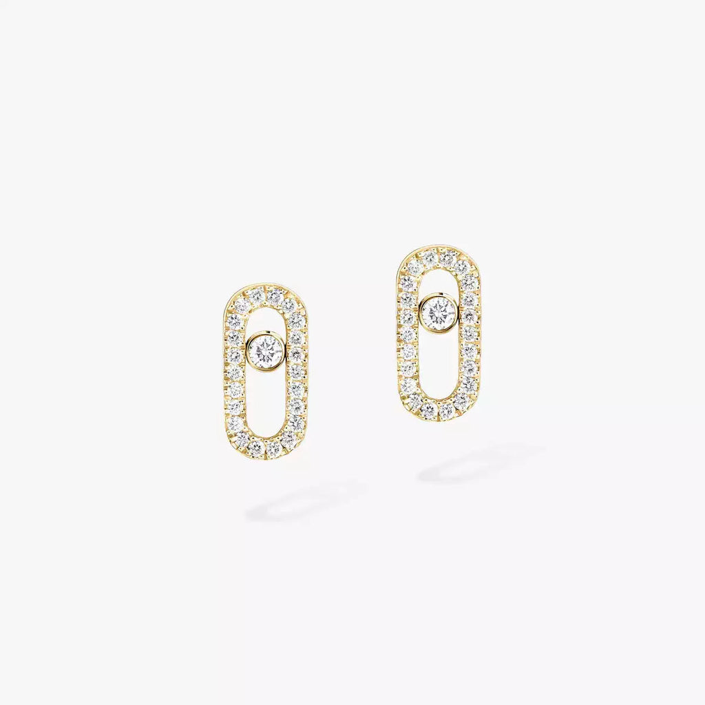 [Lumi Jewels]Move Uno Diamond Earrings