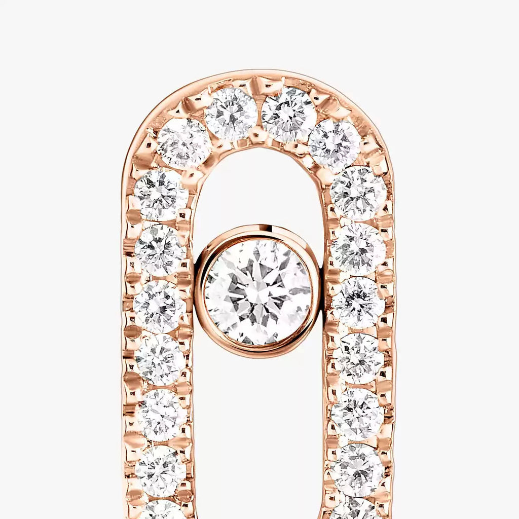 [Lumi]Move Uno Diamond Earrings
