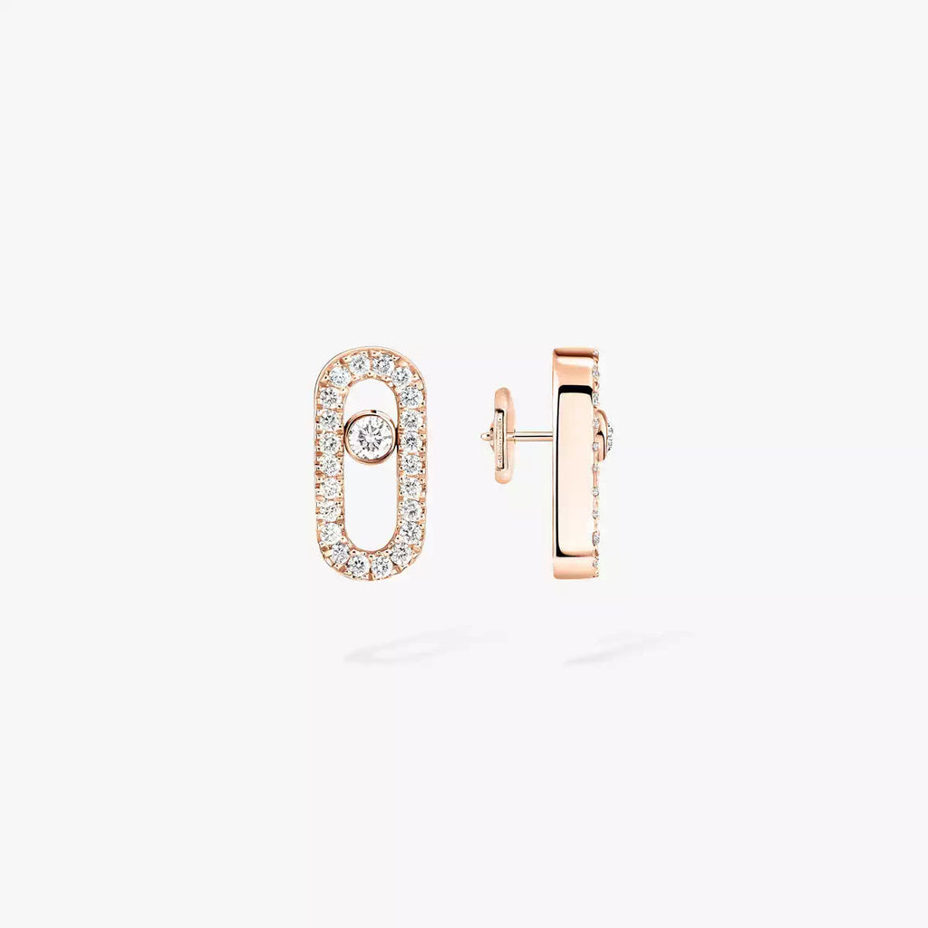 [Lumi]Move Uno Diamond Earrings