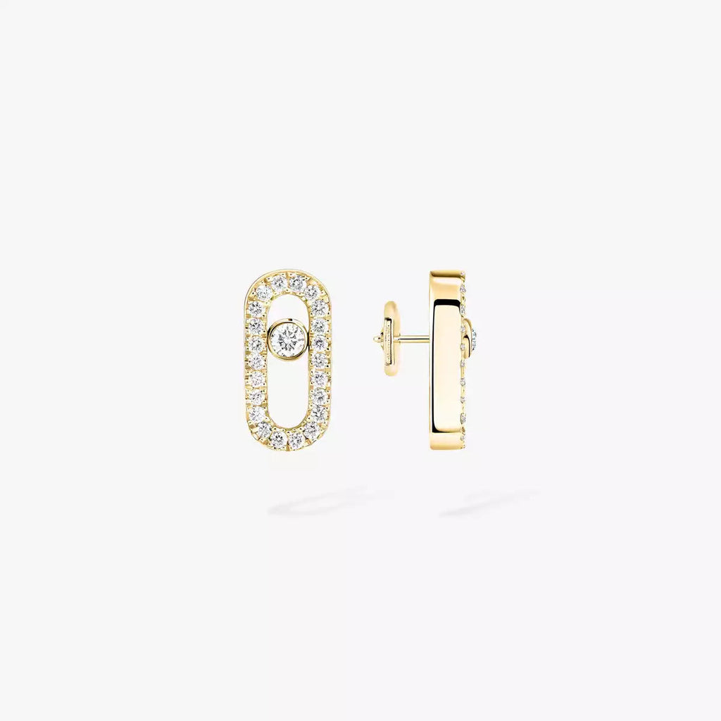 [Lumi Jewels]Move Uno Diamond Earrings