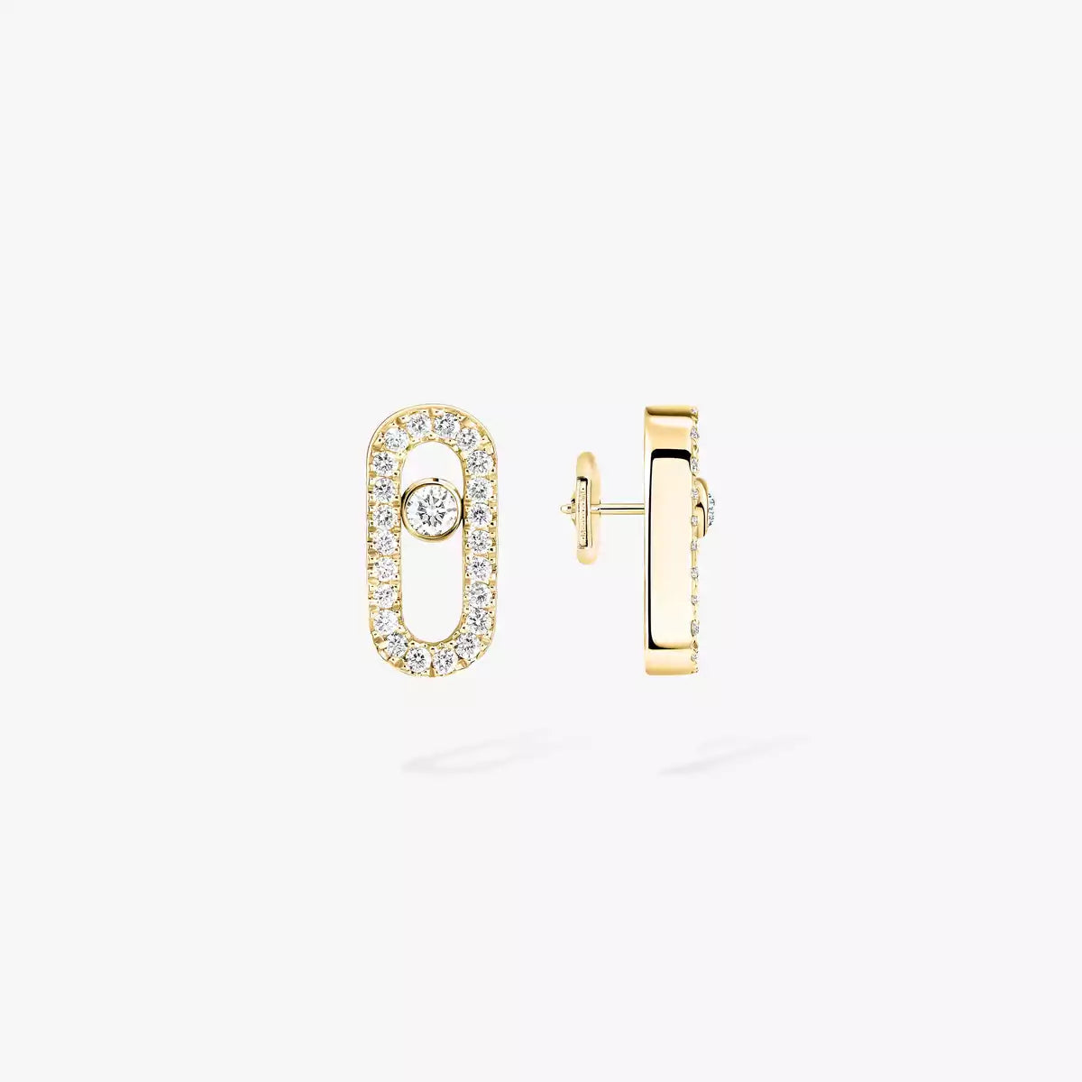[Lumi Jewels]Move Uno Diamond Earrings