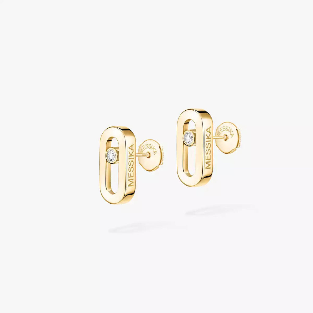 [Lumi Jewels]Move Uno Diamond Stud Earrings