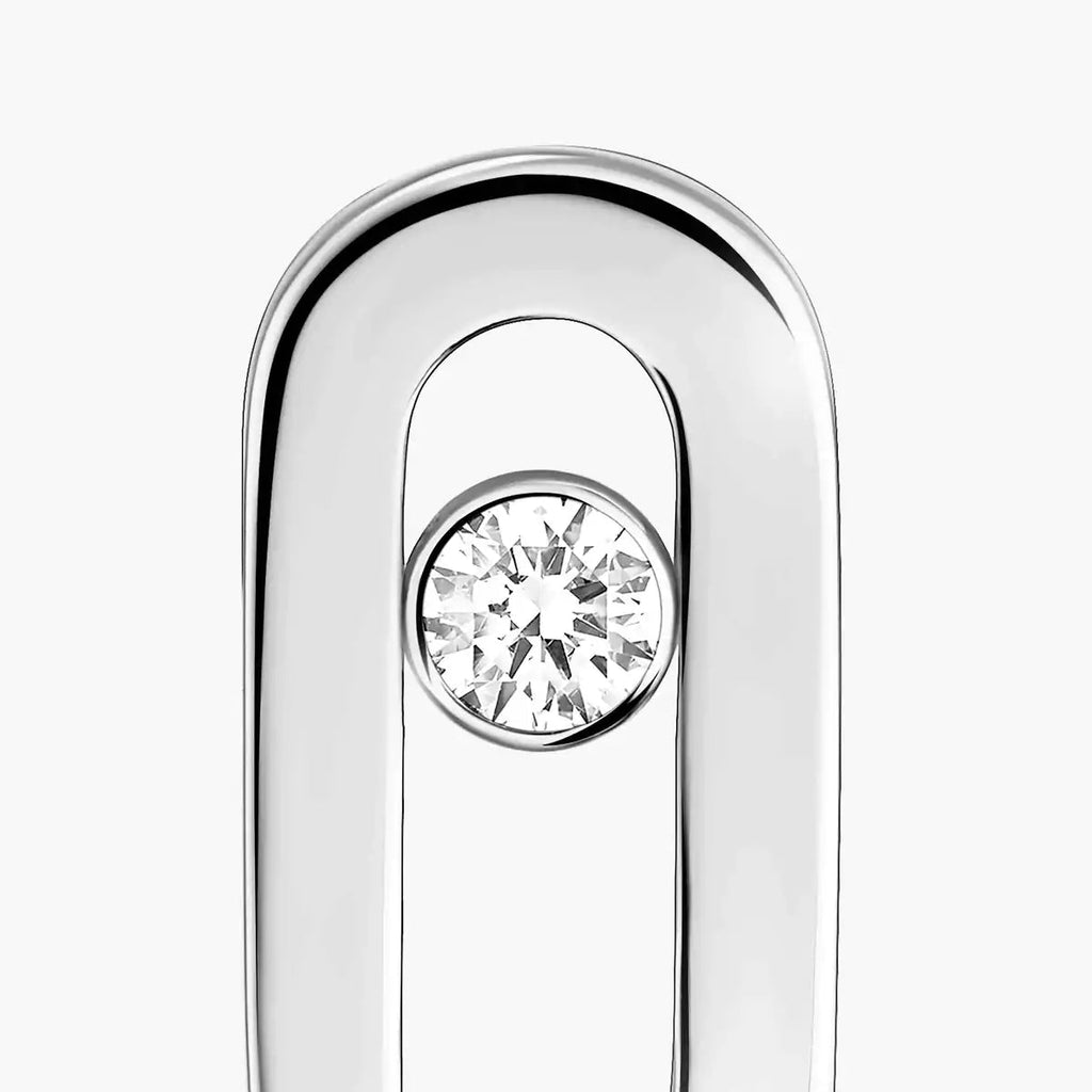 [Lumi]Move Uno Diamond Stud Earrings
