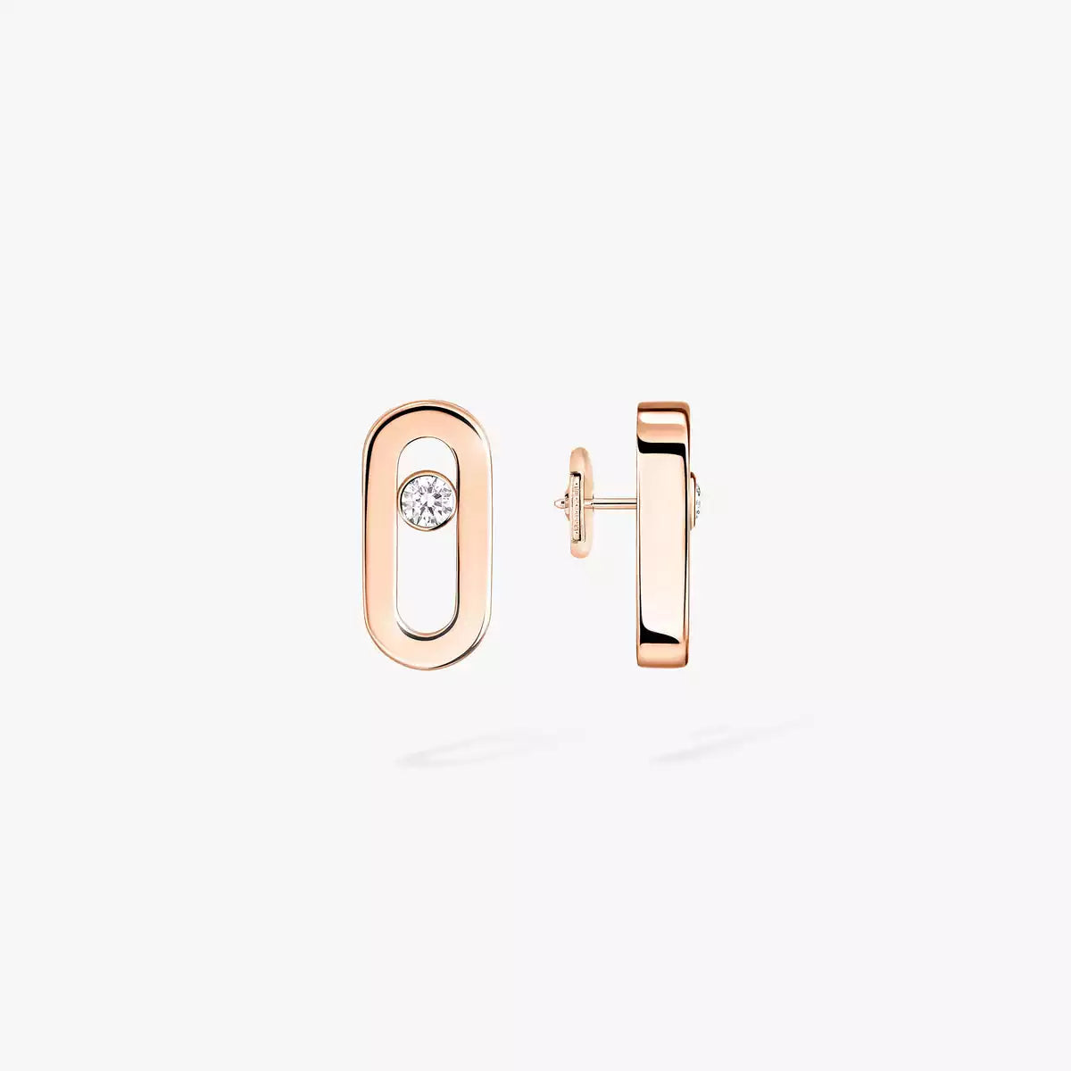 [Lumi]Move Uno Diamond Stud Earrings