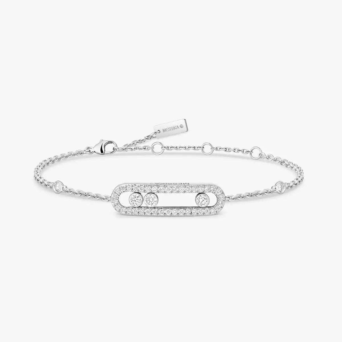 [Lumi Jewels]Pav¨¦ Baby Move Diamond Bracelet