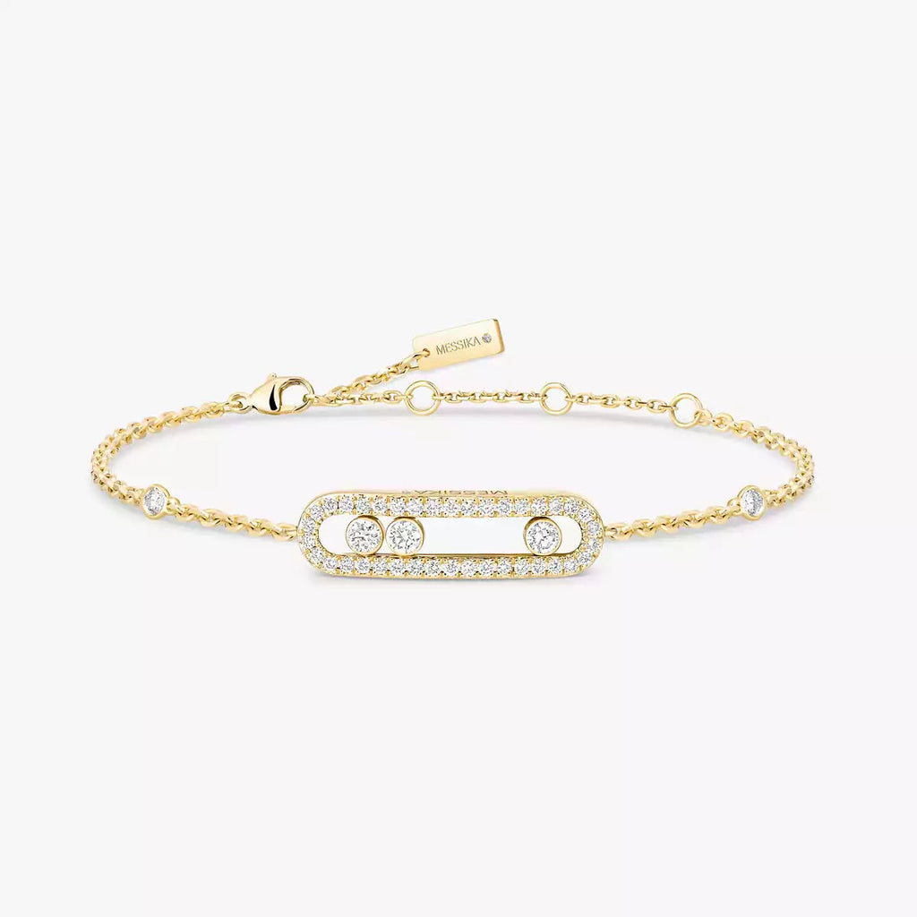 [Lumi Jewels]Pav¨¦ Baby Move Diamond Bracelet