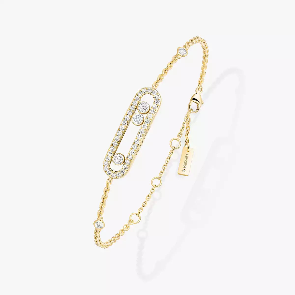 [Lumi Jewels]Pav¨¦ Baby Move Diamond Bracelet