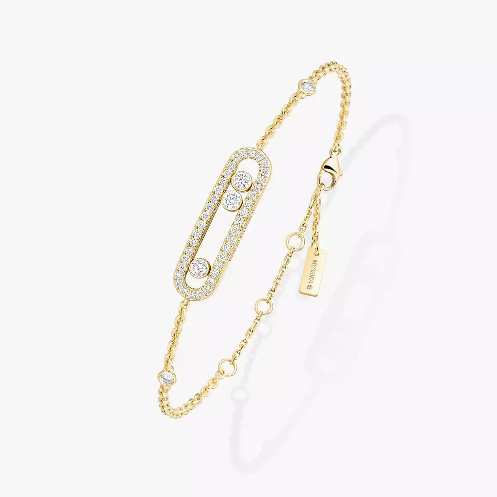 [Lumi]Pav茅 Baby Move Diamond Bracelet
