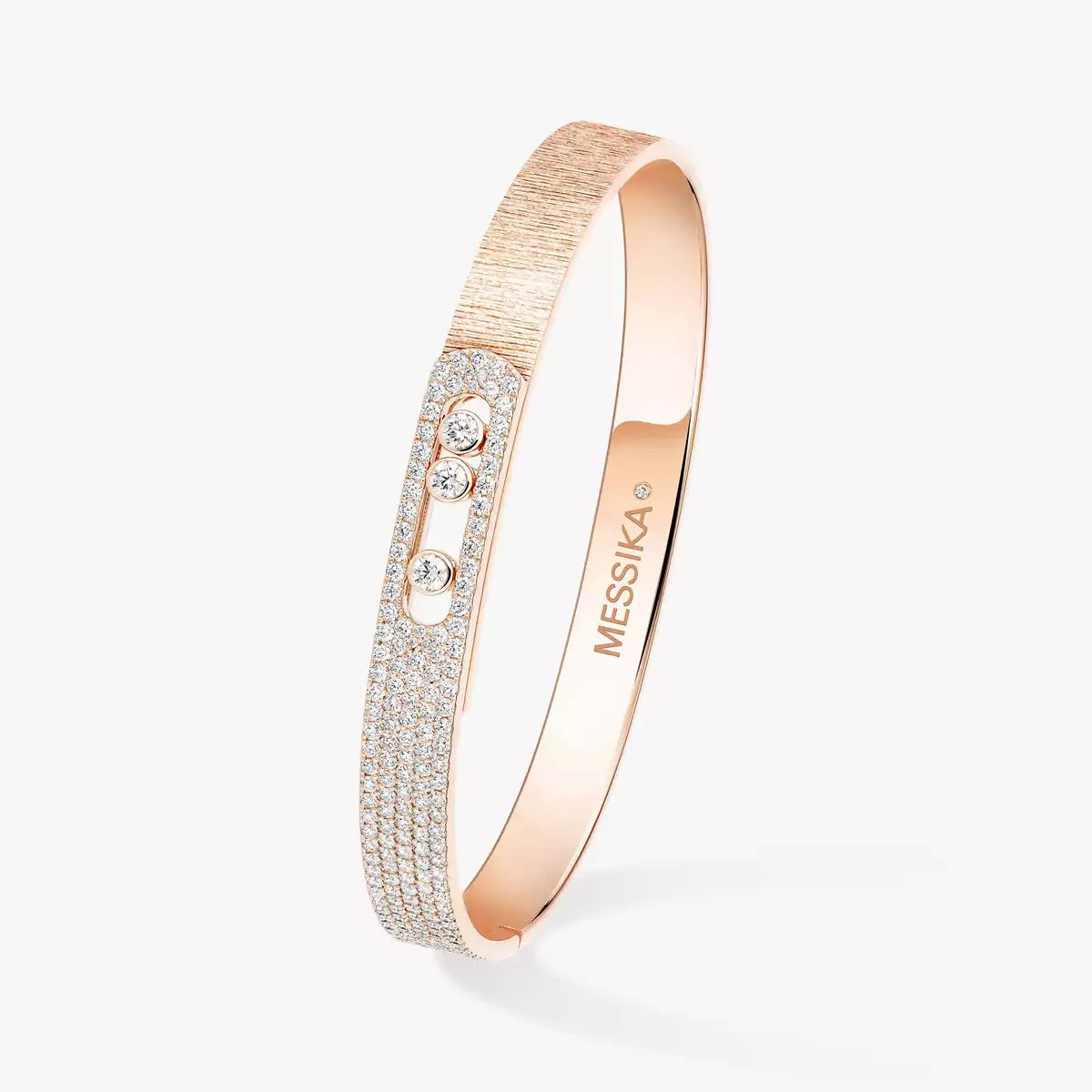 [Lumi Jewels]Move Noa Cisel¨¦ half pav¨¦ bangle