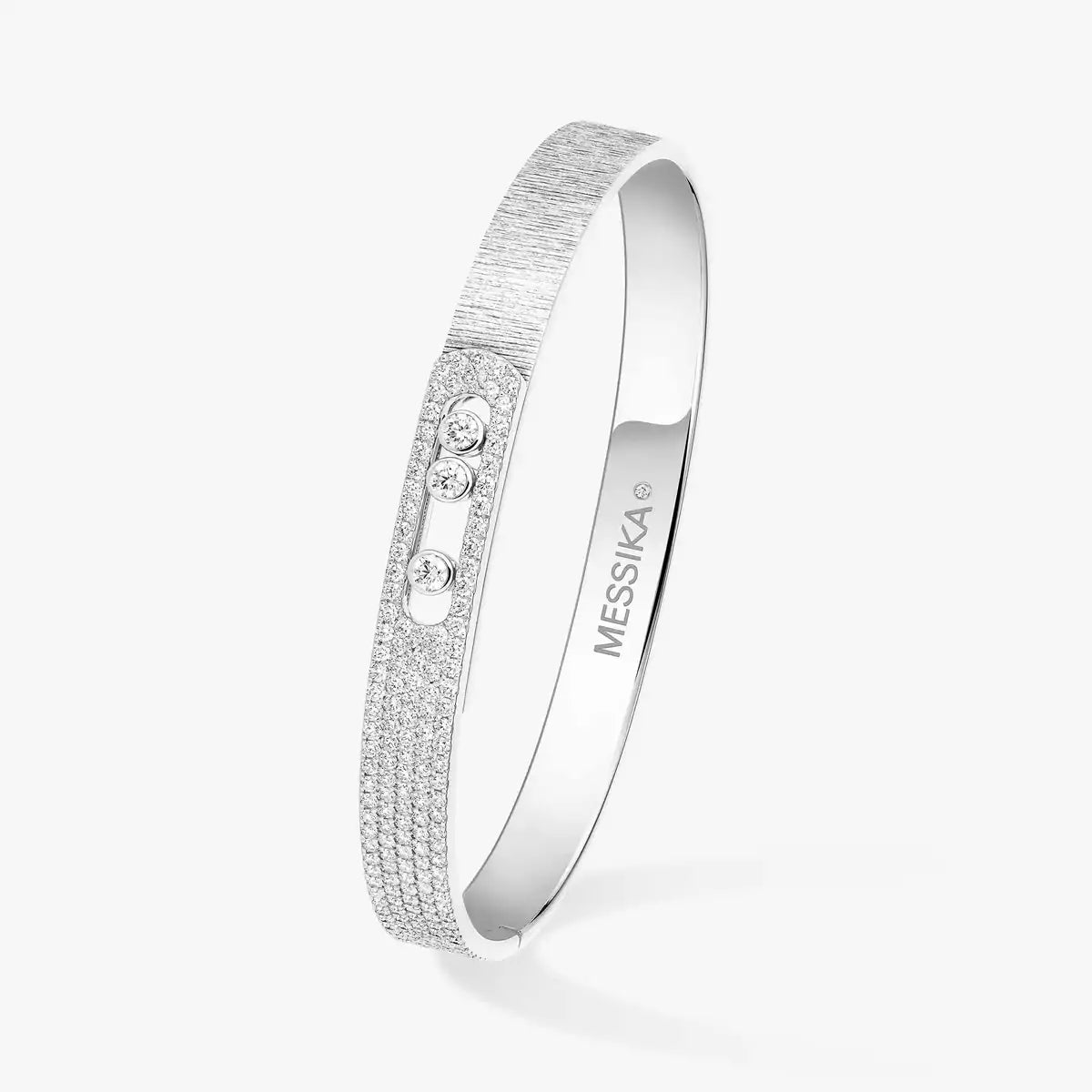 [Lumi Jewels]Move Noa Cisel¨¦ half pav¨¦ bangle