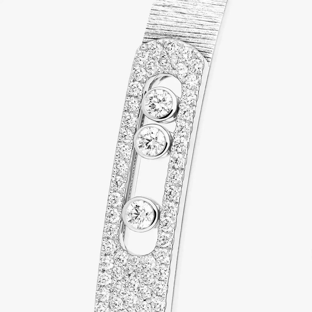 [Lumi Jewels]Move Noa Cisel¨¦ half pav¨¦ bangle