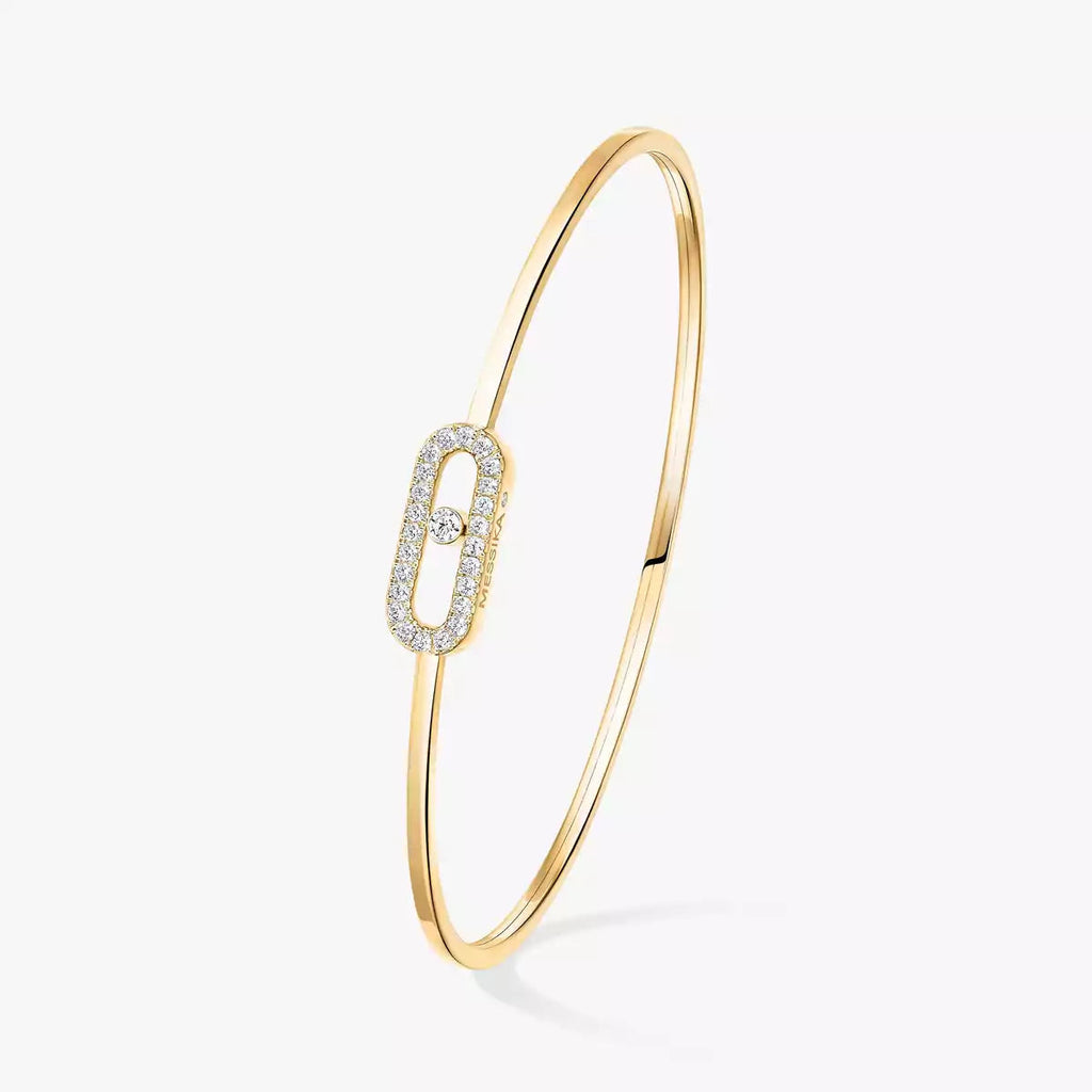[Lumi Jewels]Move Uno pav¨¦ flex bangle medium