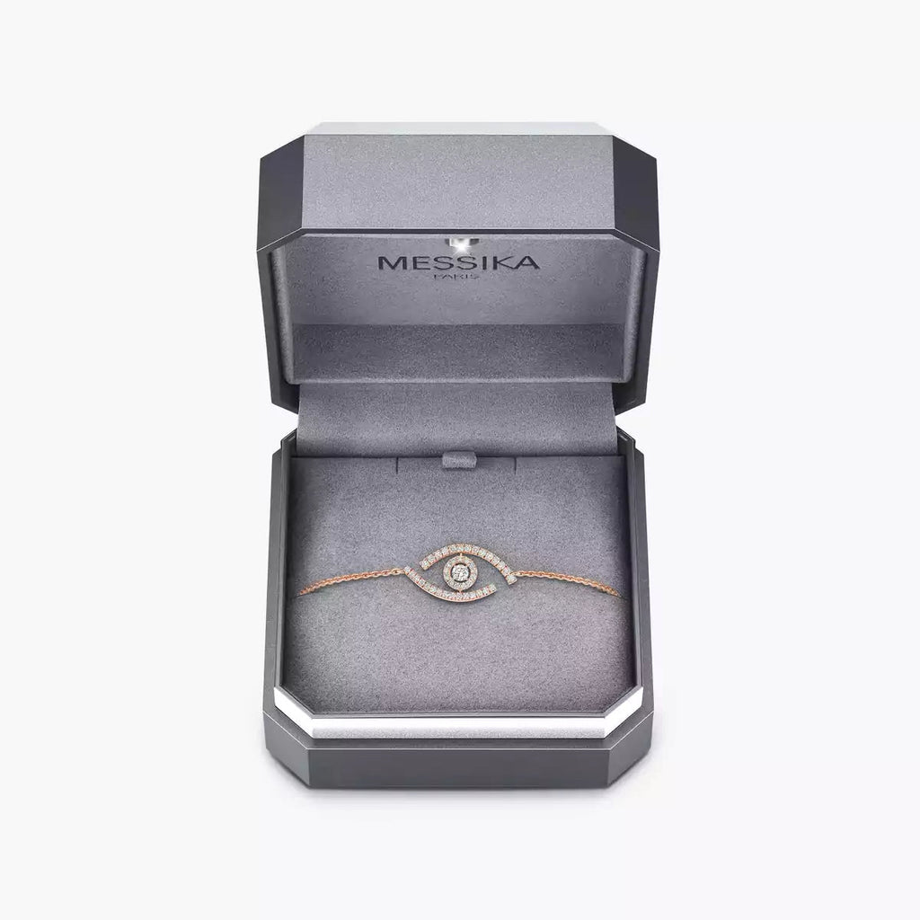 [Lumi Jewels]Lucky Eye Pave-Set Diamond Bracelet