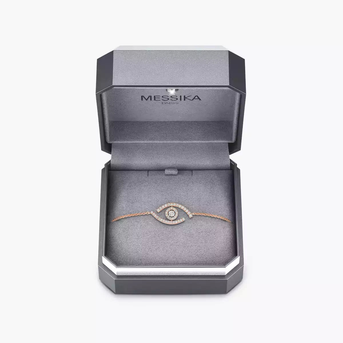 [Lumi Jewels]Lucky Eye Pave-Set Diamond Bracelet