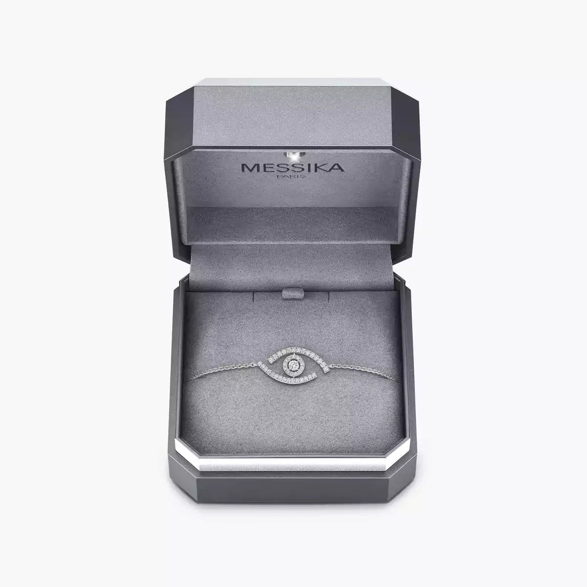 [Lumi Jewels]Lucky Eye Pave-Set Diamond Bracelet