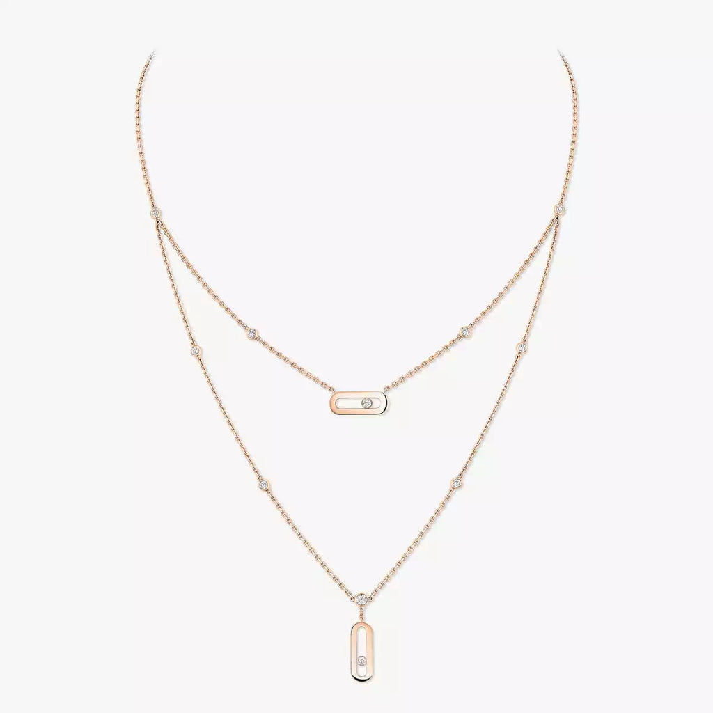 [Lumi] Move Uno Diamond Necklace
