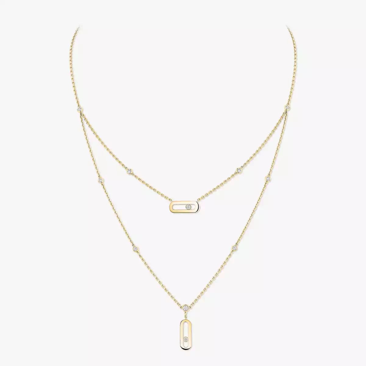 [Lumi] Move Uno Diamond Necklace