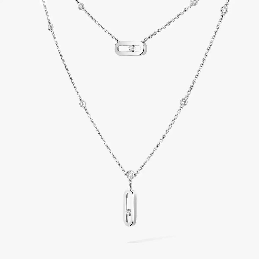 [Lumi] Move Uno Diamond Necklace