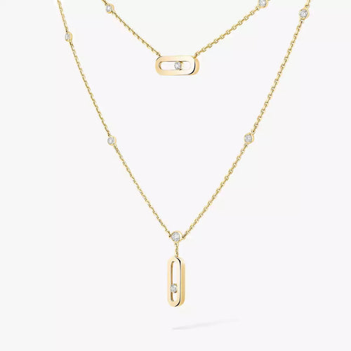 [Lumi Jewels] Move Uno Diamond Necklace