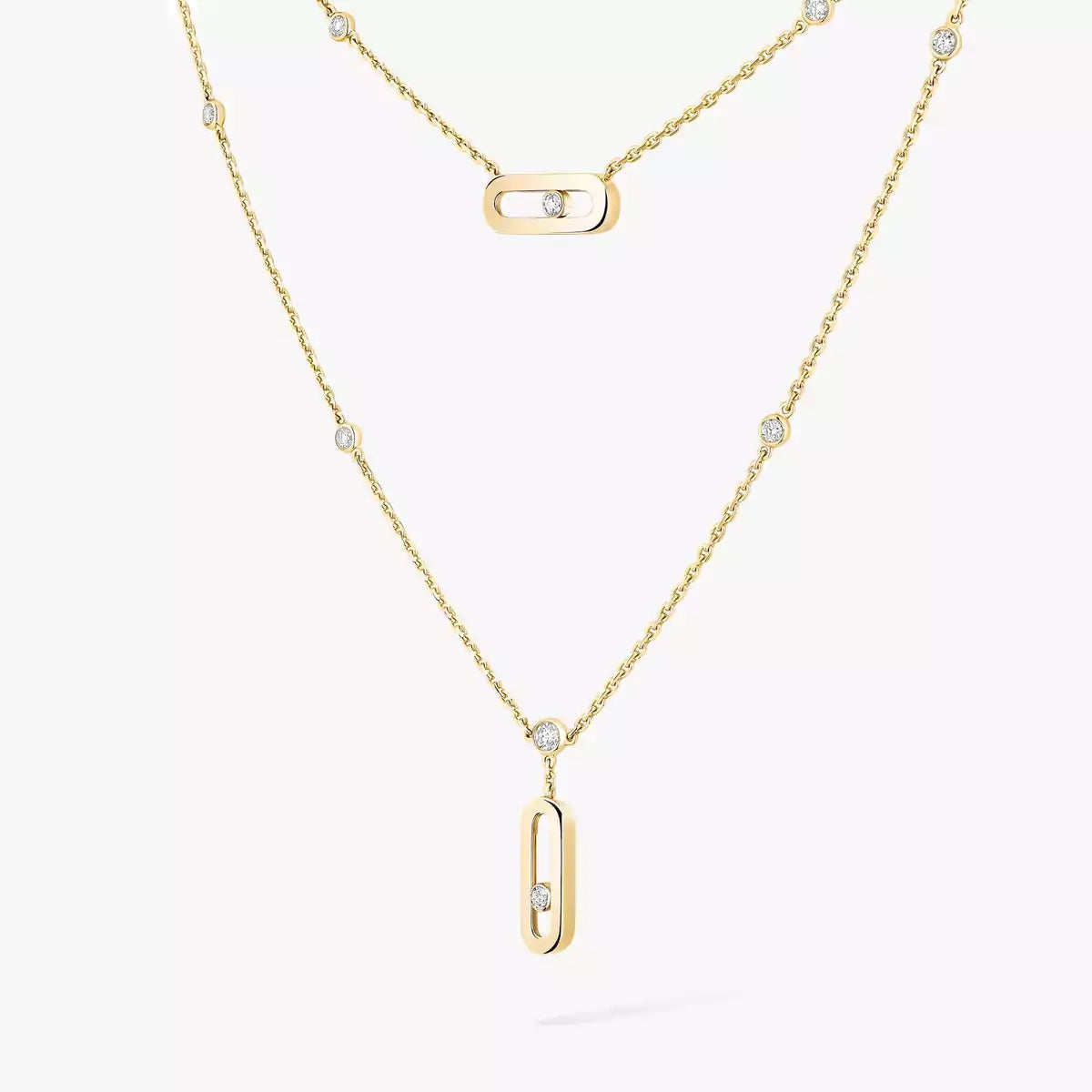 [Lumi] Move Uno Diamond Necklace