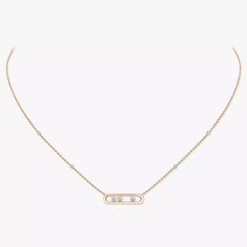 [Lumi Jewels] Baby Move Gold Diamond Necklace