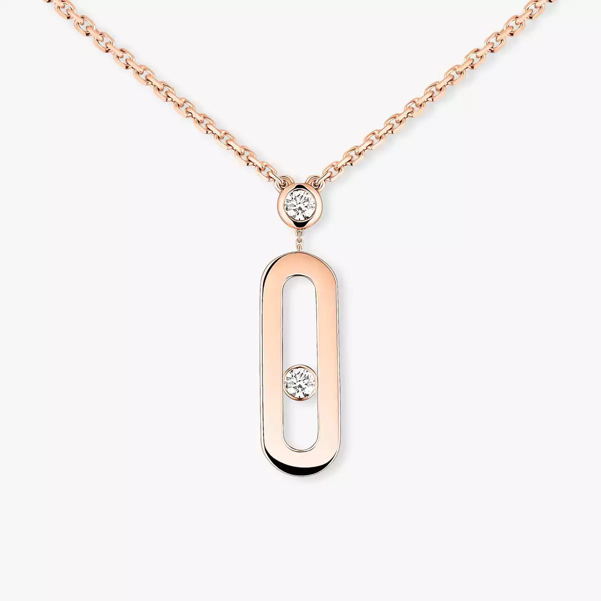 [Lumi Jewels] Move Uno Gold Diamond Long Necklace