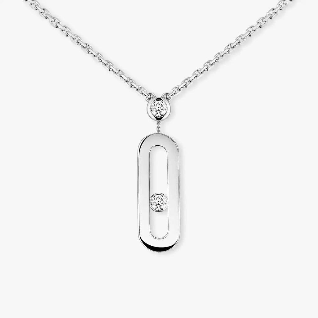 [Lumi Jewels] Move Uno Gold Diamond Long Necklace