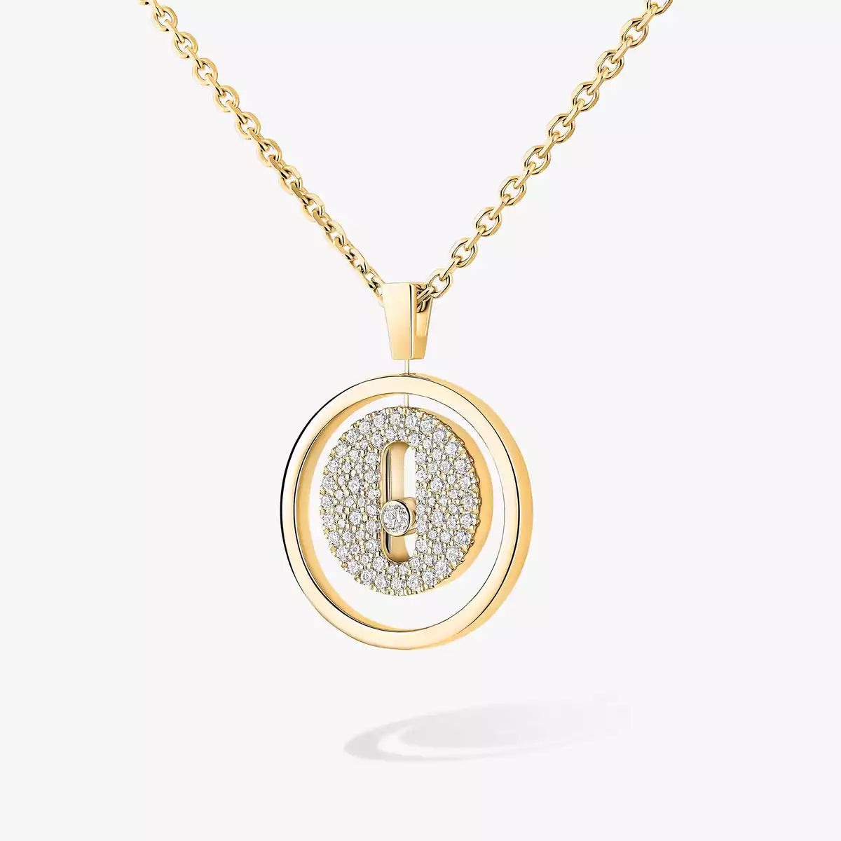 [Lumi] Lucky Move Diamond Necklace